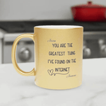 Personalized Metallic Mug - Romantic Wedding or Valentines Gift for Gamers Detail 7 | Our Phoenix Rise