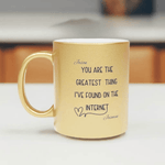 Personalized Metallic Mug - Romantic Wedding or Valentines Gift for Gamers Detail 6 | Our Phoenix Rise