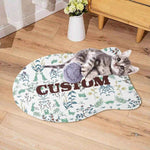 Personalized Pet Mat Custom Name Dog and Cat Rug Detailed View 2 | Our Phoenix Rise