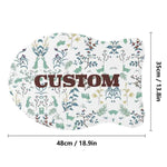 Personalized Pet Mat Custom Name Dog and Cat Rug Detailed View 5 | Our Phoenix Rise