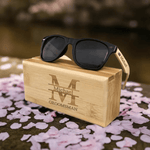 Personalized Wooden Sunglasses - Detail 11 | Box - Unique Stylish Accessory - Iron Phoenix GHG
