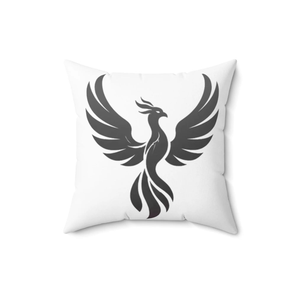 Minimalist Phoenix Throw Pillow