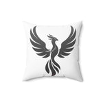 Minimalist Phoenix Throw Pillow - Large 28x28 size variant - Detail 32 | Our Phoenix Rise