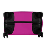 Pink Gamer Family Rules Luggage Cover - Full View | Our Phoenix Rise