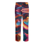 Colorful Wave Pajama Set - Pants waist and pocket detail | Our Phoenix Rise