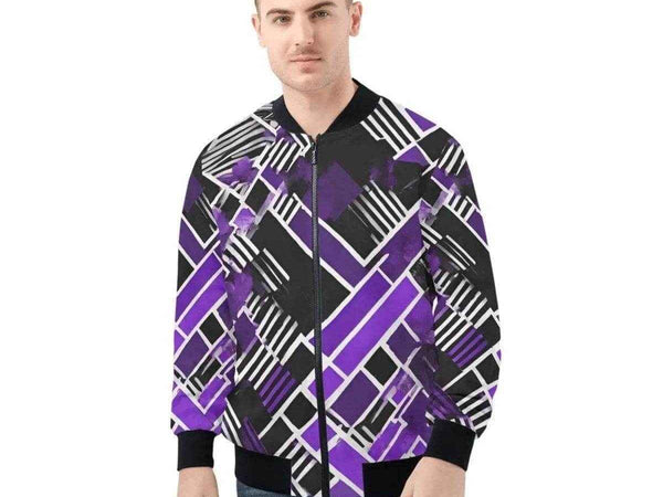 "Retro Pixel" Bomber Jacket | Shadowseeker | Iron Phoenix GHG