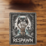 Respawn of the Dead Woven Gamer Blanket Detail 6 | Our Phoenix Rise