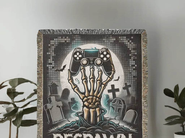 Respawn of the Dead Woven Gamer Blanket - Iron Phoenix GHG