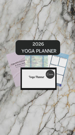 Yoga Wellness Planner | Mindful Recovery Journal for Sport