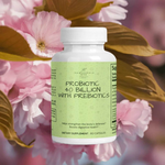 Probiotic Supplement - 40 Billion CFU, 4 Strains, Prebiotics Added - Iron Phoenix GHG