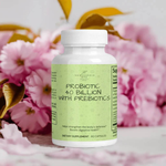 Probiotic Supplement - 40 Billion CFU, 4 Strains, Prebiotics Added - Iron Phoenix GHG