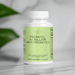 Probiotic Supplement - 40 Billion CFU, 4 Strains, Prebiotics Added - Iron Phoenix GHG