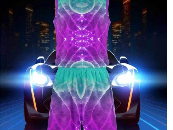 "Cosmic Cloud" Men's Athletic Short Set| Iron Phoenix GHG