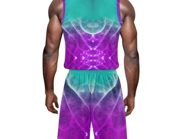 "Cosmic Cloud" Men's Athletic Short Set| Iron Phoenix GHG
