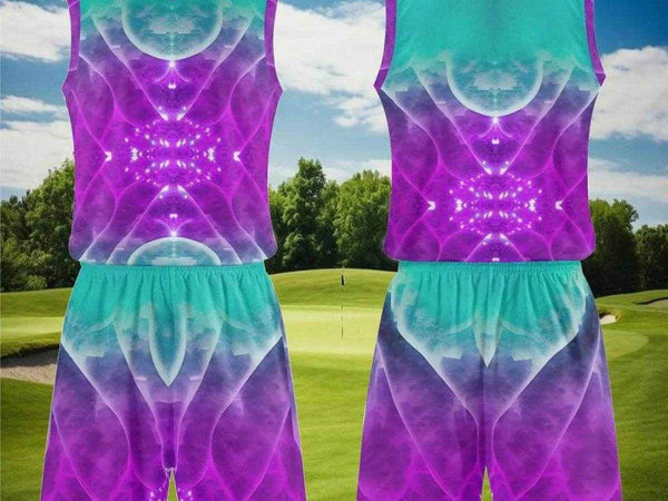 "Cosmic Cloud" Men's Athletic Short Set| Iron Phoenix GHG