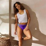 Electric Grid Eco-Friendly Bikini Bottom Detailed View 2 | Our Phoenix Rise