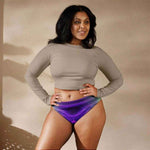 Electric Grid Eco-Friendly Bikini Bottom Detailed View 3 | Our Phoenix Rise