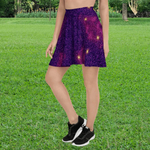 Cosmic Purple Galaxy Skater Skirt | Iron Phoenix GHG - Iron Phoenix GHG