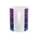 Purple Aesthetic Coffee Mug - Handle Detail and Lighthouse Art - Detail 17 | Our Phoenix Rise