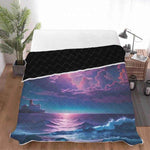 "Purple Sunset" Quilt Set by Shadowseeker | Iron Phoenix GHG