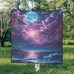 "Purple Sunset" Quilt Set by Shadowseeker | Iron Phoenix GHG