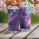 Purple Cloud Sky Tumbler by Shadowseeker Detailed View 10 | Our Phoenix Rise