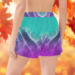 Ethereal Cloud Abstract Athletic Shorts Detailed View 8 | Our Phoenix Rise