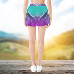 "Ethereal Cloud" Abstract Athletic Shorts| Iron Phoenix GHG - Iron Phoenix GHG