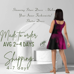 Purple Two-Tone Ombre Skater Dress| Iron Phoenix GHG - Iron Phoenix GHG