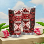 Red Cell Abstract Travel Mug (20oz) Detailed View 8 | Our Phoenix Rise
