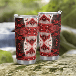 Red Cell Abstract Travel Mug (20oz) Detailed View 10 | Our Phoenix Rise