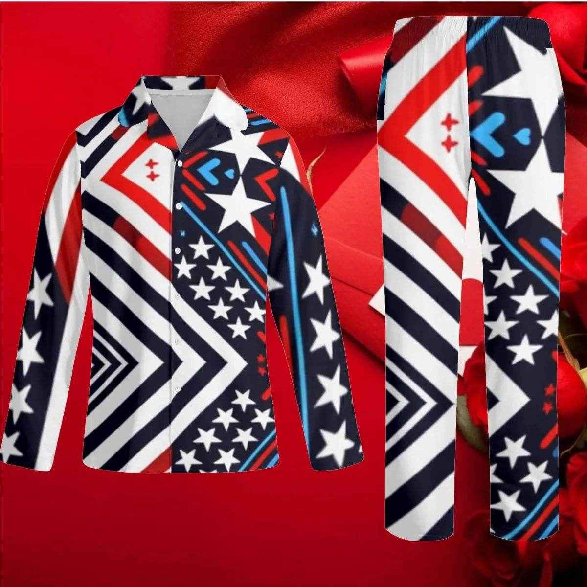 American Valor Patriotic Pajama set Shadowseeker Detailed View 2 | Our Phoenix Rise