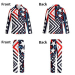 American Valor Patriotic Pajama set Shadowseeker Detailed View 12 | Our Phoenix Rise