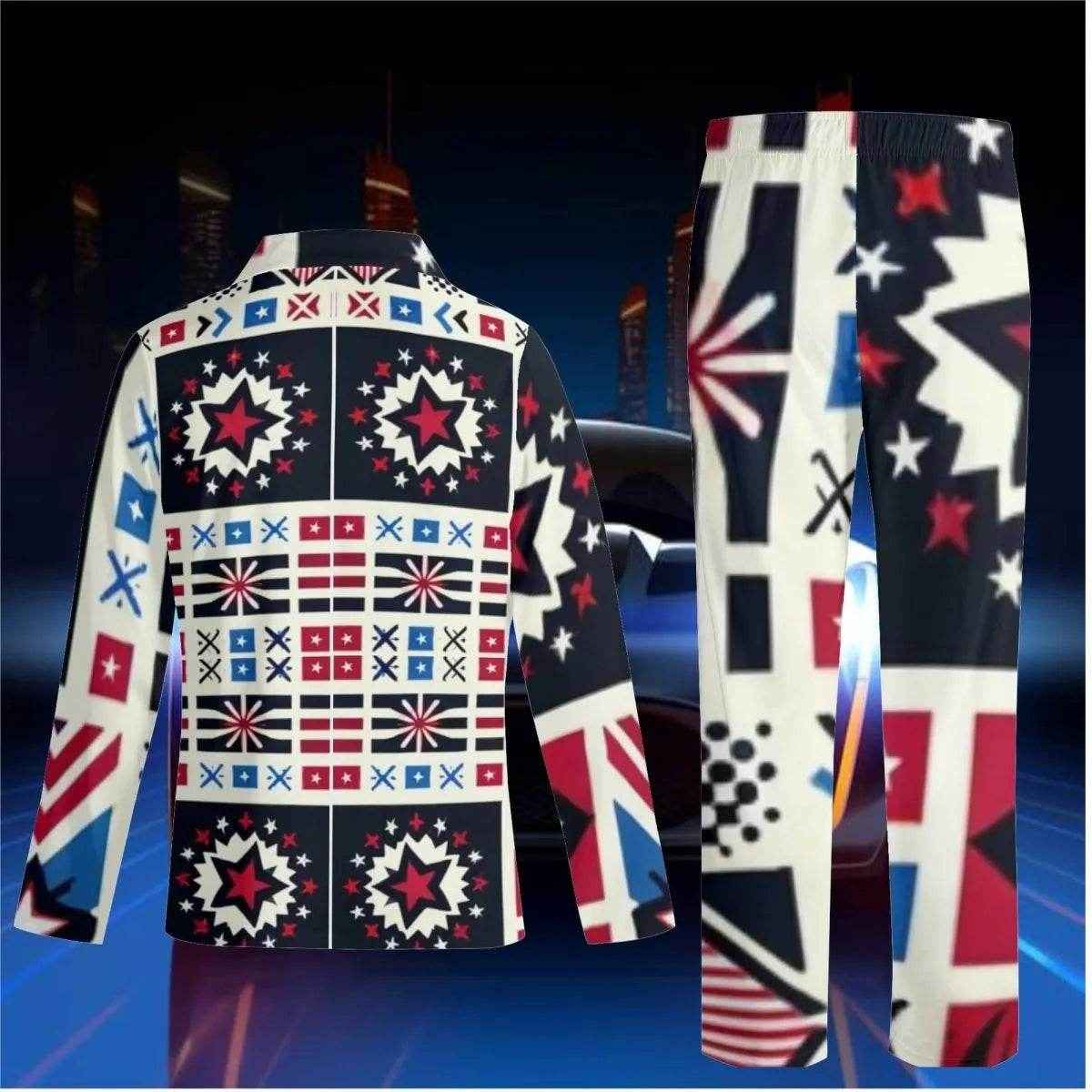 American Valor Patriotic Pajama set Shadowseeker Detailed View 4 | Our Phoenix Rise