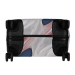 Patriotic Swirl Luggage Cover | Red White Blue Travel Gift - Iron Phoenix GHG