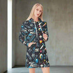Gamer Hoodie Dress by Detailed View 3 | Our Phoenix Rise