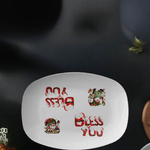 Christmas Santa Platter for Holiday Fun - Iron Phoenix GHG