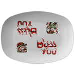 Christmas Santa Platter for Holiday Fun Detail 3 | Our Phoenix Rise