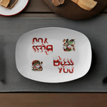 Christmas Santa Platter for Holiday Fun - Iron Phoenix GHG