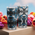 Sapphire Noir Abstract Tumbler Detailed View 8 | Our Phoenix Rise