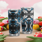 Sapphire Noir Abstract Tumbler Detailed View 7 | Our Phoenix Rise