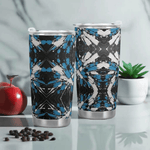 Sapphire Noir Abstract Tumbler Detailed View 3 | Our Phoenix Rise