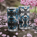Sapphire Noir Abstract Tumbler Detailed View 12 | Our Phoenix Rise