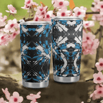 Sapphire Noir Abstract Tumbler Detailed View 9 | Our Phoenix Rise