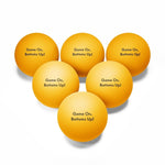 Sarcastic Beer Pong Balls - "Game On Bottoms Up" - Iron Phoenix GHG