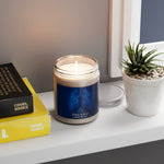 Scented Soy Candles with White Lid, 9oz