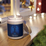 Scented Soy Candles with White Lid, 9oz