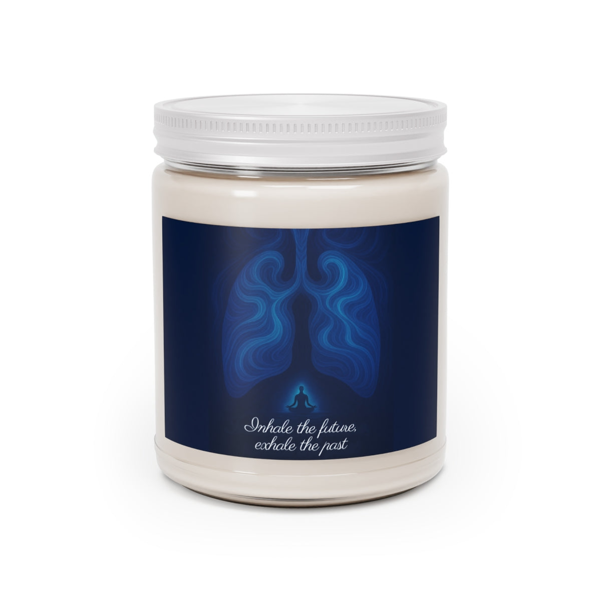 Scented Soy Candles with White Lid, 9oz