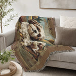 Shih Tzu Woven Blanket – Cozy Dog Throw with Scenic Backdrop View 15 | Our Phoenix Rise