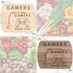Gamer Controller Cutting Board - Size Comparison Small and Large | Our Phoenix Rise